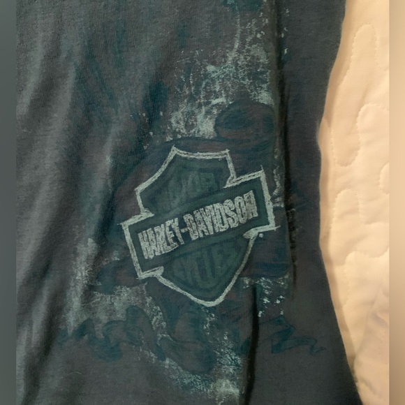 Ladies small Harley Davison tank top - Picture 2 of 3
